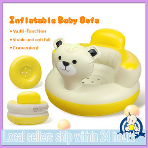 Baby Inflatable Sofa Learning Seat Sofa Chair Kids Baby Seat Inflatable Chair Sofa Bath Seats Dining Learning Chair Seat Toys