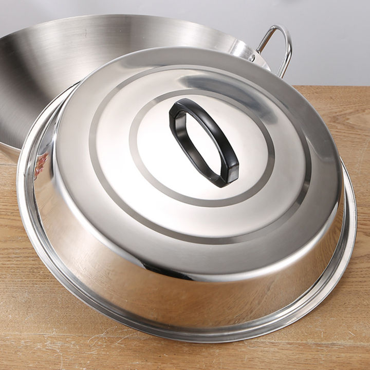 Greenbox Pot Lid with Heatresistant Handle Rustfree Stainless Steel