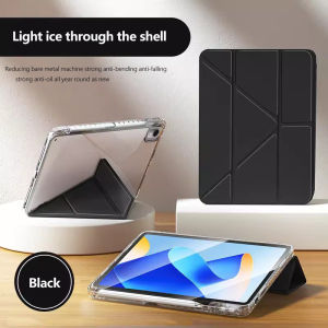 Casing Tablet Transparent Acrylic Case For Huawei MatePad 11.5 2023 Air11.5 11.5S 2024 Pro 10.8 11.5 PaperMatte Y-fold Protective Cover