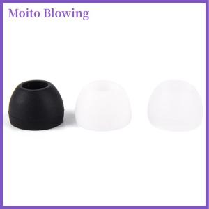 Moito 50PCS Earbud Headphone Soft Silicone In Ear Buds Tip Cover Replacement