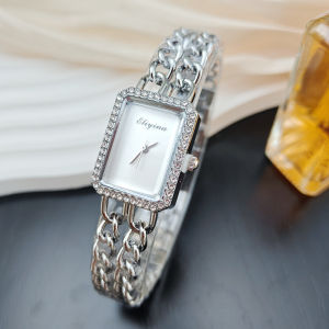 2025 Fashionable Rectangle Watch For Women Ladies Quartz Watch Female Wristwatch Casual Lady Clock Women Watch