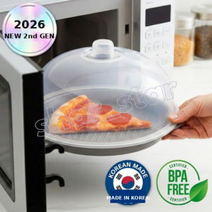 Beloton Korean Microwave Container Dome Lid Hormone-Free BPA-Free Ash Gray
