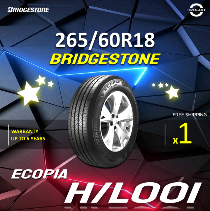 Bridgestone 265/60R18 ECOPIA H/L001 ยางใหม่ ผลิตปี2023 ราคาต่อ1เส้น ...