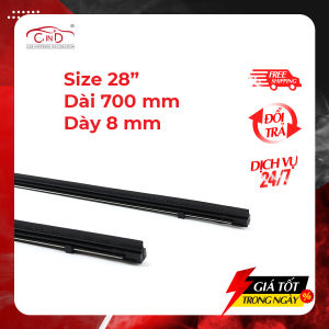 Combo 2 Lưỡi Gạt Mưa Loại A VIAIR R15 (28 Inch/700 mm) - Nhập Khẩu Chính Hãng