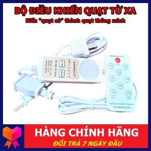 Bộ điều khiển quạt từ xa chuyển đổi quạt cơ thành quạt thông minh điều khiển được cả quạt trần.