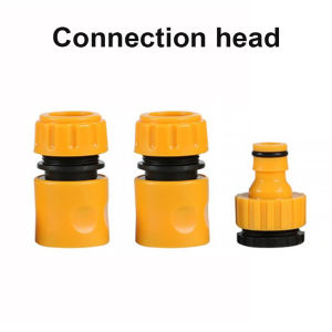 YOWXII Durable PVC Garden Hose Set for All Seasons High Pressure Cold & Heat Resistant with Pressure Relief Valve for Home and Car Washing