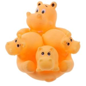 LIVING HOME Mainan Bebek Viral Mainan Anak Anak Mainan Bebek-Bebekan Air Bebek Mainan Mandi Anak Mainan Bayi Baby Toddler Mandi Vinyl Bebek Induk Anak Cit Cit