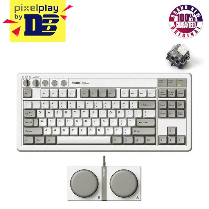 8Bitdo Retro Mechanical Keyboard M Edition (85HE) | Lazada PH