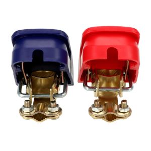 12V-24V Car Battery Terminal Connector With Switch Motorcycle Battery Disconnect Switch Clamp Copper