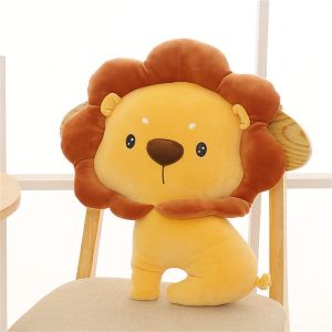JOY TOY Christmas Gift Soft Goose Sofa Decor Cushion Whale Animals Pillow Plush Pillow Plush Toy Stuffed Lion