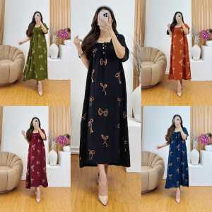 Daster Terbaru 2025 Motif Viral - Dress Fuji Busui Bumil Masakini