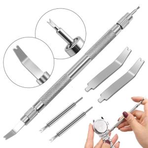 Watch Tool Spring Pine Bar Pose Filed Pin Barrette Repair Watch Strap Spring Set Watch Repair Strap Removal