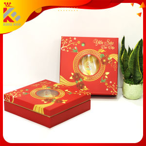 [COMBO 5] Hộp đựng yến sào cao cấp 100g kèm túi đựng KINGBOX (khay 0 đường)