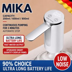 Smart Touchscreen Automatic Water Dispenser Quiet For Home Portable Pump for bottled Distilled Water