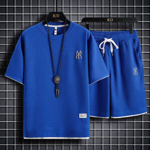 ผ้าม่านๆ 2022 สำหรับชุดผู้ชาย ขนาดบวก 4XL รูปลักษณ์กับ สั้นเสื้อยืด และกางเกงกีฬาสบาย 2 ชิ้น คู่กับ 2 ชิ้น ราคาไม่มีค่าใช้จ่าย