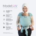 Gendongan Mshape Stretchy Wrap SNI Mudah Dipakai Mudah Dibawa Bayiku.id. 