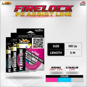 Senar Pancing Benang Kevlar FIRELOCK ASSIST LINE Victory Tackle Online
