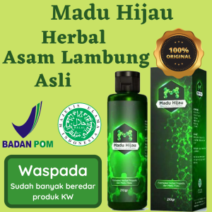 Madu Hijau Herbal Asam Lambung 100% Garansi Asli