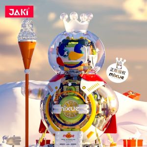 【Mixue Malaysia】Mixue Mesin Raja Salji Mainan Kayu Skala Besar Mixue Snow King Machine Large Scale Wooden  蜜雪雪王机器大体积木玩具