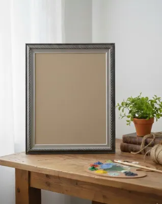 Bingkai Foto Figura 20R Linen Tanpa Kaca Exclusif 50x60 cm Terlaris