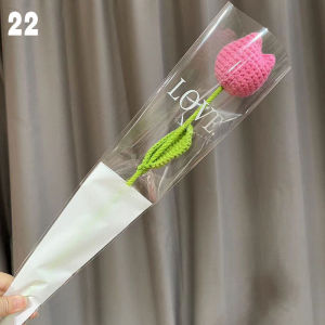 Crochet Flower bouquet Rose sunflower tulip flower bouquet for Mothers Day Valentines Day Gift