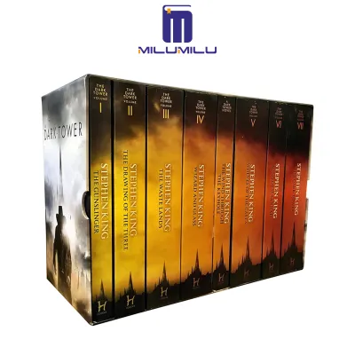 Stephen King Dark Tower Collection 8 Books Box Set Pack (1 To 8) - Gunslinger Paperback by Stephen King Original English books