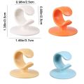 DOUBLEL Nail-free Plug Hook Non-marking Wall Adhesive Plug Storage Holder Multifunctional Plastic Power Plug Holder for Home. 