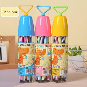 Kids Graffiti Art Drawing Gift Set Watercolor Painting Pen 12/18/24Pcs