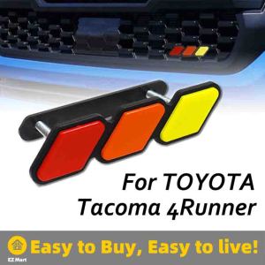 【Fast Shipping】 Auto Front Hood Grille Decal Sticker Emblem Car Refitting Car Accessories Specialize for Toyota Tacoma TRD 4Runner Tundra Car-Grille-Sticker-Tacoma