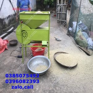 Máy rê thóc đa năng quạt sạch bụivỏ cho đậuca phêngô hạt
