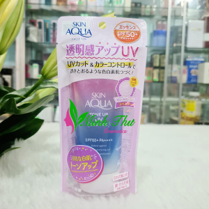 Kem chống nắng Skin Aqua Tone up UV SPF 50+ PA++++ 80gr nội địa Nhật Bản