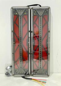 Stop Lamp 24 Volt Truk Model Jaring Panjang 46cm / Lampu Rem LED Truck Variasi 12V-24V Model Jaring Universal 46 cm