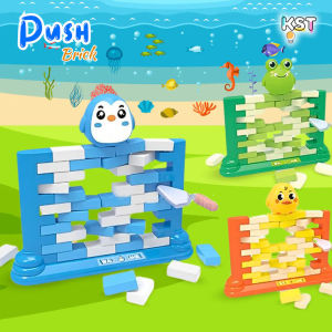 [KST] Mainan Susun Batu Bata Balance Hewan Edukatif Keterampilan Anak Konsentrasi Motorik Halus