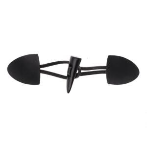 6 Pairs Leather Horn Toggle Closure Buttons Coat for Jacket Duffle Shawl Clothes