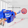 【Christmas Present】Soft bullet blaster Big electric soft bullet blaster guns Nerf X Hero Automatically loaded Soft elastic Submachine. 