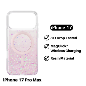 UNIQ Coehl Rosara iPhone 17 Pro Max Case / iPhone 17 Pro Case MagClick Charging Phone Case