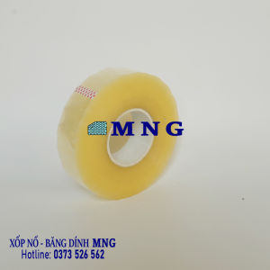 2 cuộn băng dính màu trắng trong các chủng loại