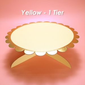 Birthday Party Cake Stand 1/3 Tier Paper Cupcake Muffin Stand Tray Cake Tableware Party Decoration Party Decoration cupc