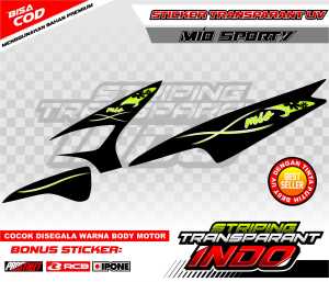 STRIPING YAMAHA MIO SPORTY / STIKER LIST MOTOR YAMAHA MIO