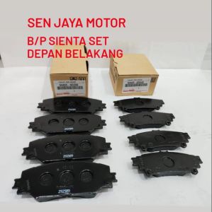BRAKE PAD SIENTA KAMPAS REM SET DEPAN BELAKANG SIENTA