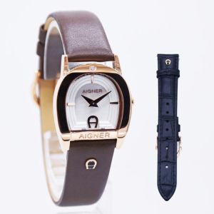 JAM TANGAN AIGNER ORIGINAL - JAM AIGNER ARWLA0000502 Women LA - Cokelat - Kulit - Jamdunia / Jam dunia JD18 # Jam Tangan Wanita Jam Tangan Cewek Jam Tangan Anti Air + JAM TANGAN AIGNER WANITA ARWLA0000502 JAM AIGNER WANITA ARWLA0000502 S003