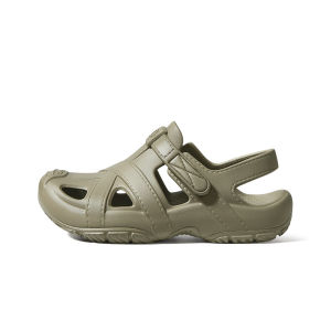 G7 Puxi Cross-Border Summer Closed-Toe Clogs Outdoor Thick-Soled Non-Slip Half Slippers Breathable Hollow Solid Color Beach Sandals 7/7