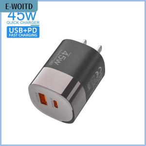 【E-WOITD】 PD45W Fast Charger Type C Quick Charge USB Wall Charger Adapter For Xiaomi Redmi IPhone Samsung Mobile Phone Charger