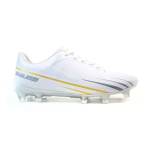 SATSET X Sepatu Sepak Bola Eagless Reborn Fg White List Grey Gold Original