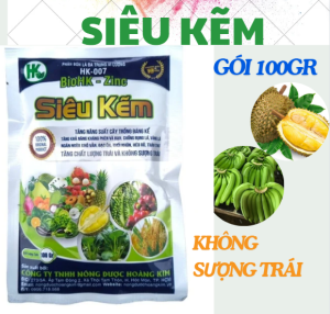 Bộ Phân Bón Siêu Kẽm gói 100g - Kháng Phèn Chống Rụng Lá Tăng Năng Suất Trồng Ngăn Ngừa Khô Vằn