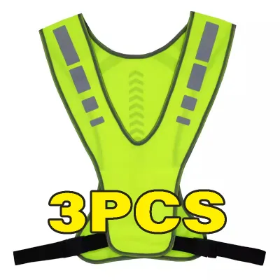 【Buy 1 Take 2】Reflectorized vest For Motorcycle Reflective Vest security vest safety vest reflector for construction Running Safety Vest Jogging Unisex Safety Protective Motorcycle Riding Gear