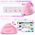 Black Myth Wukong Jelly Comb Vertical Mouse Wireless Mouse 2.4G Rechargeable Pink Ergonomic Mice Wireless Mouse For PC / Laptop / Windows / io s. 