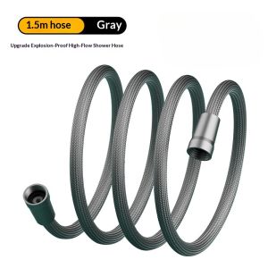 STAR FRUIT Nâng cấp ống vòi hoa sen chống nổ 2m/1.5m với thiết kế bện Nylon cho nước nóng và lạnh ống kết nối bền và chống rò rỉ
