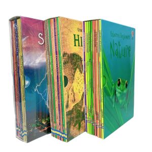 Usborne Beginners Series: Engaging Science History & Nature Exploration Set - 30 Books Soft Cover