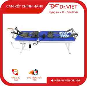 Giường kéo giãn cột sống NIKITA YP2012A vật lý trị liệu điều trị hỗ trợ cong vẹo cột sống thoát vị thoái hoá đĩa đệm.